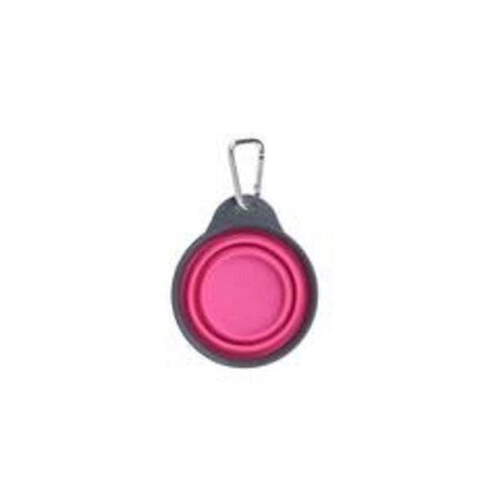 Dexas International PW20043224 Collasipble Travel Cup, 1 Cup - Fuchsi D7Q-PW20043224